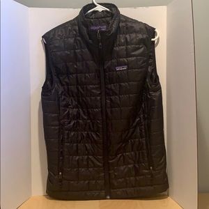 Mens Patagonia Sleeveless Sweater Vest BLACK